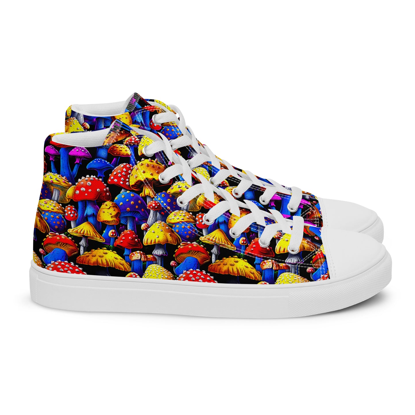 Women’s high top canvas shoes