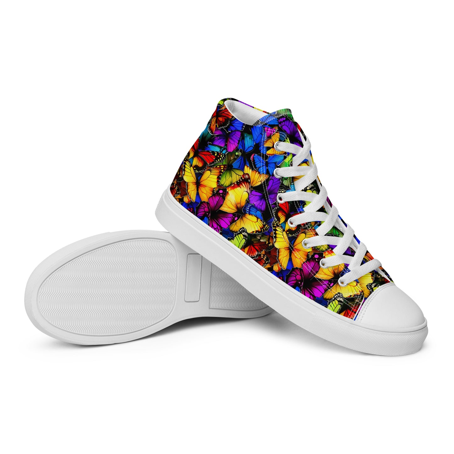 Women’s high top canvas shoes