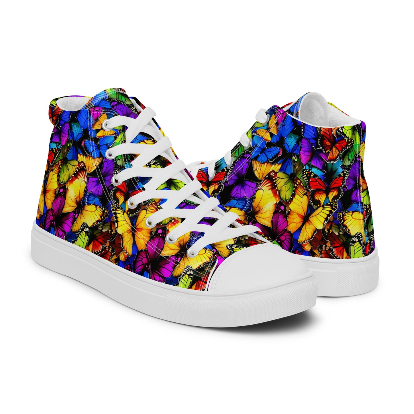 Women’s high top canvas shoes