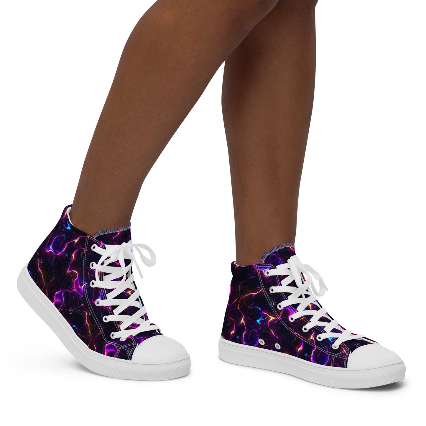 Women’s high top canvas shoes