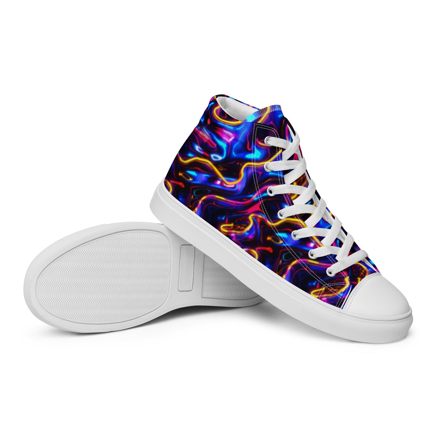 Women’s high top canvas shoes