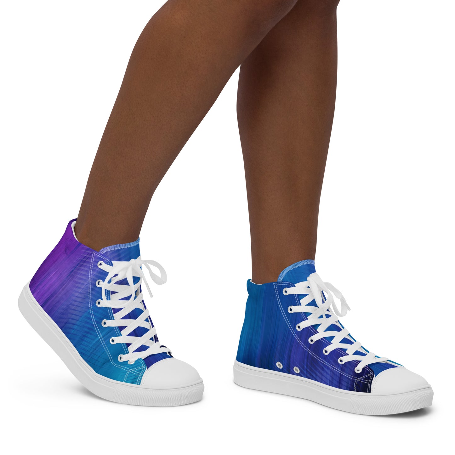 Women’s high top canvas shoes