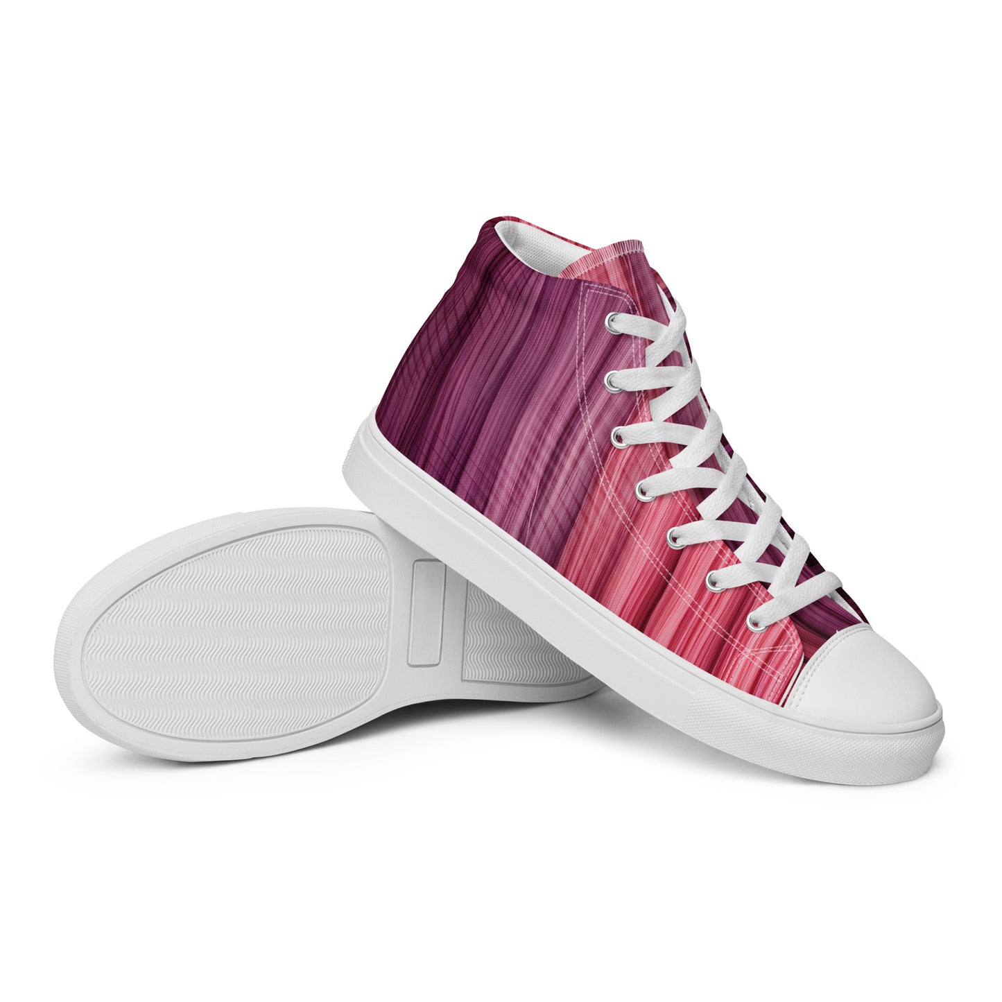 Women’s high top canvas shoes