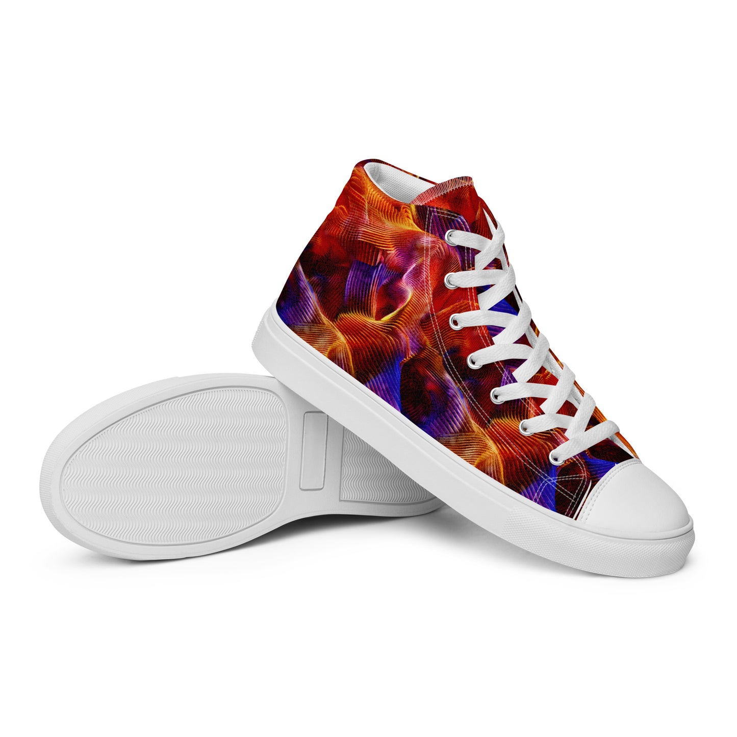 Women’s high top canvas shoes