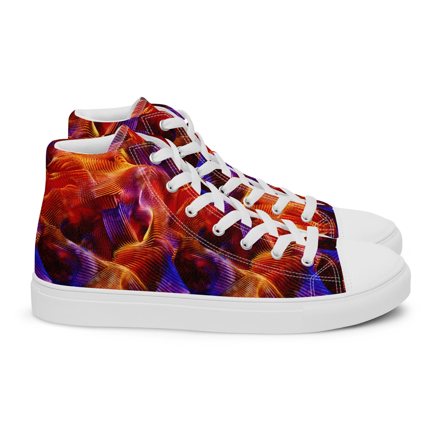 Women’s high top canvas shoes