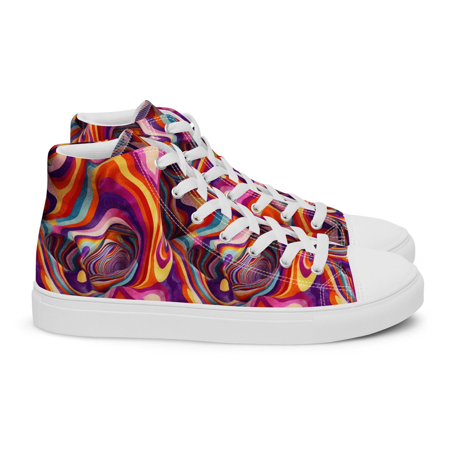 Women’s high top canvas shoes