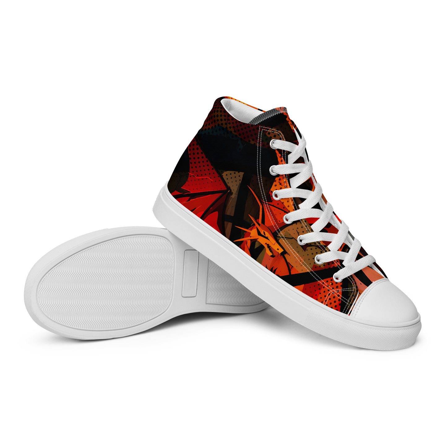 Women’s high top canvas shoes