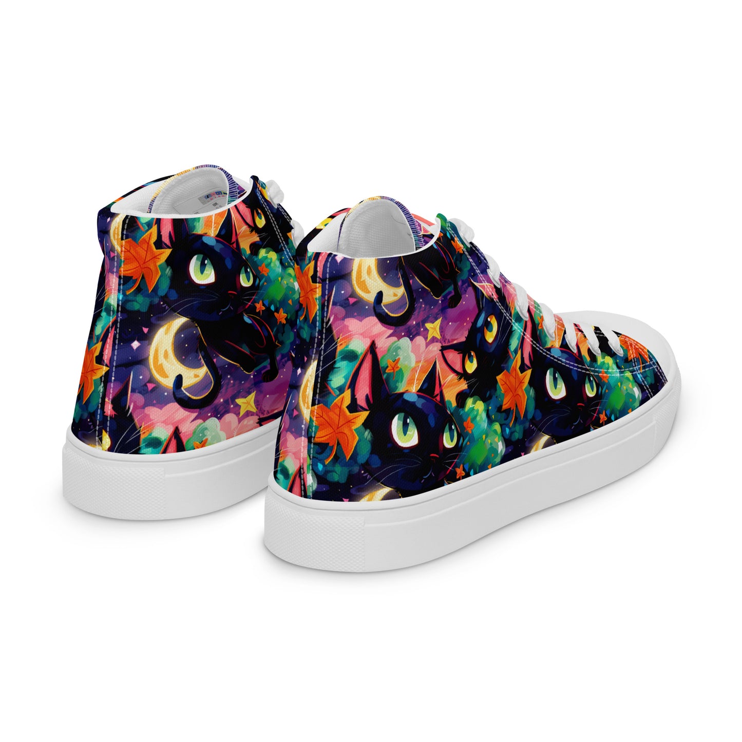 Women’s high top canvas shoes