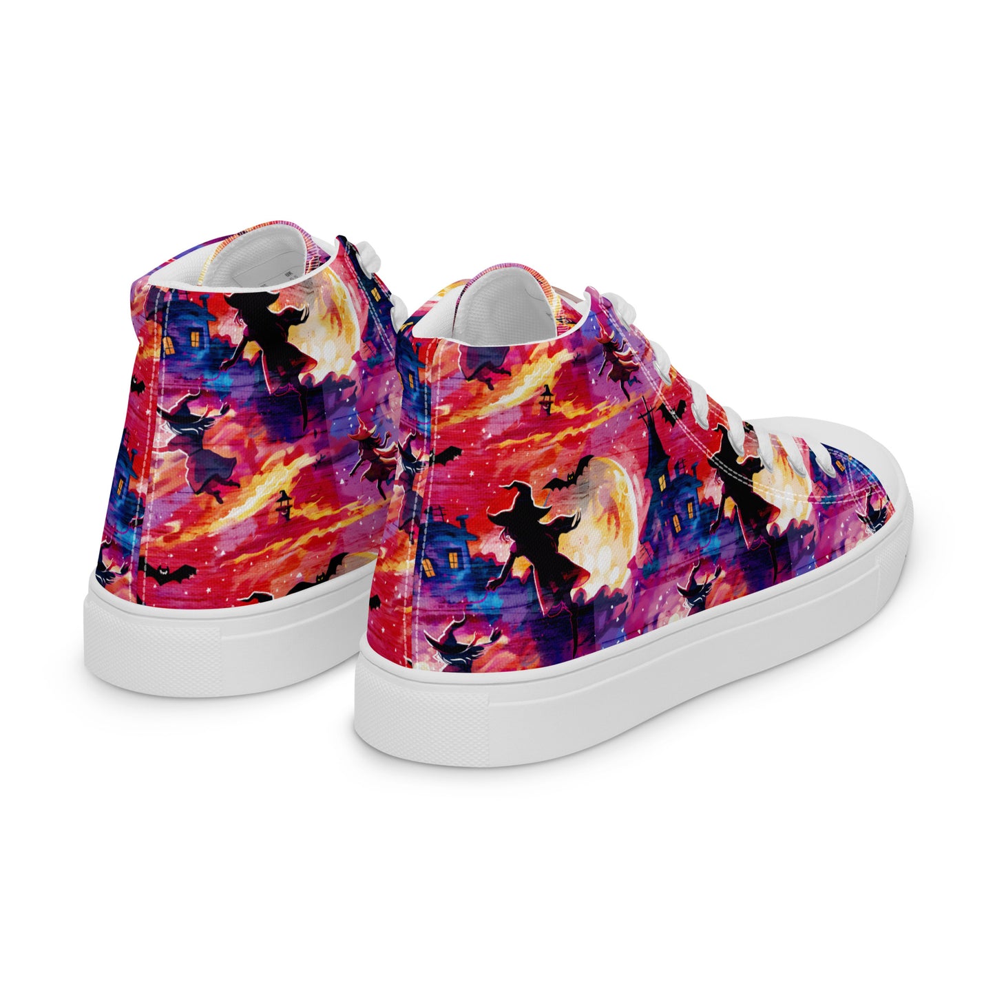 Women’s high top canvas shoes