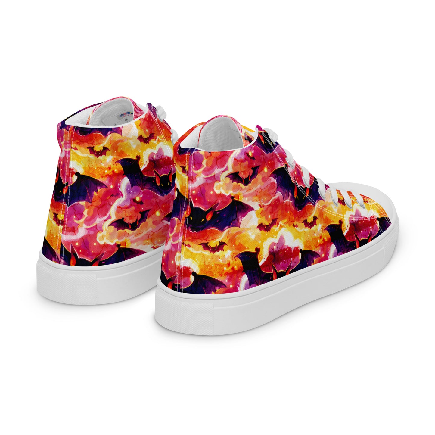 Women’s high top canvas shoes