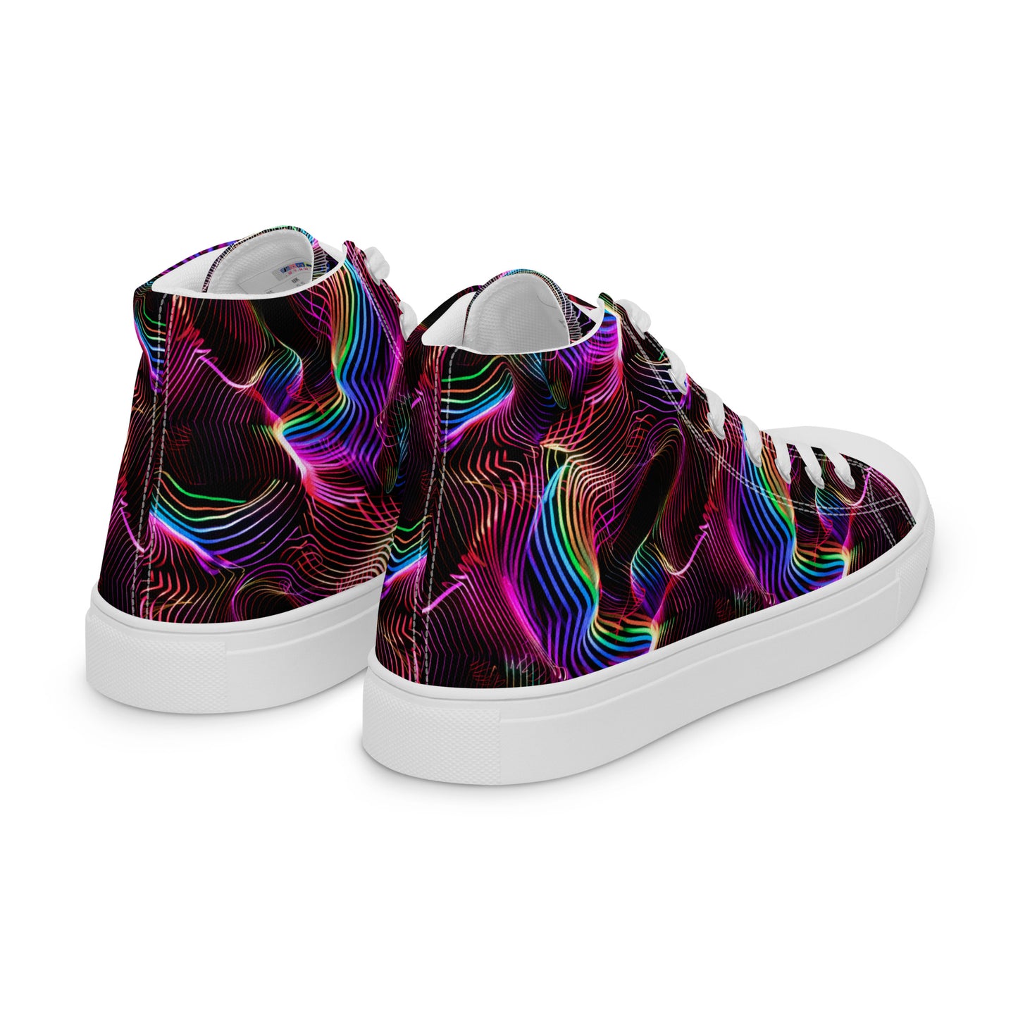 Women’s high top canvas shoes