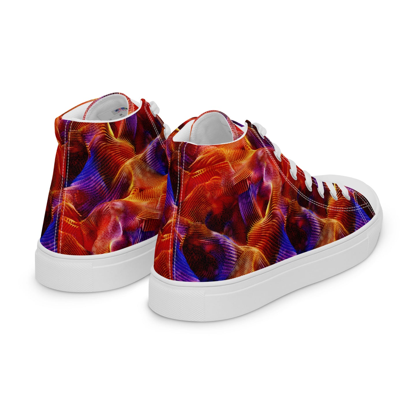 Women’s high top canvas shoes