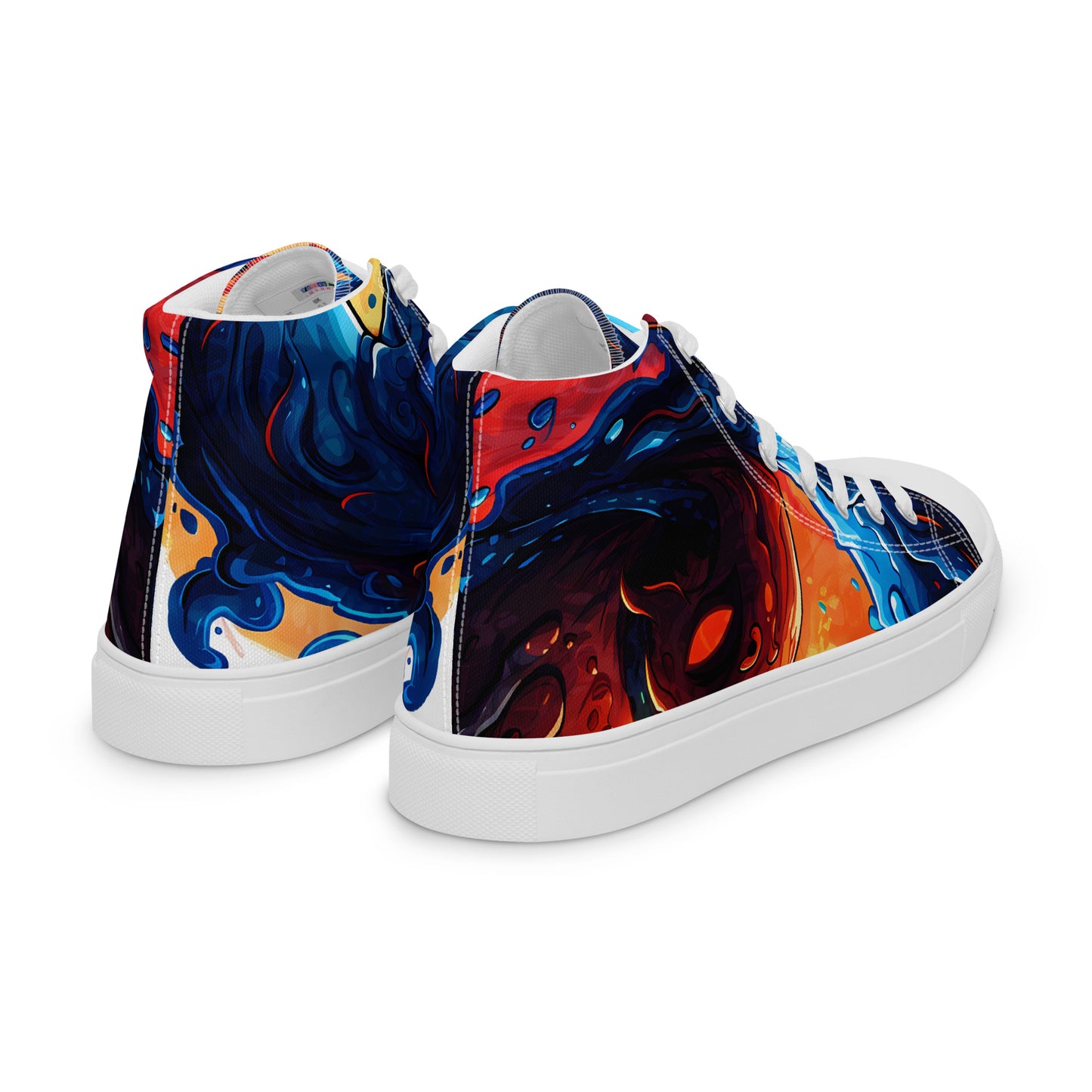 Women’s high top canvas shoes