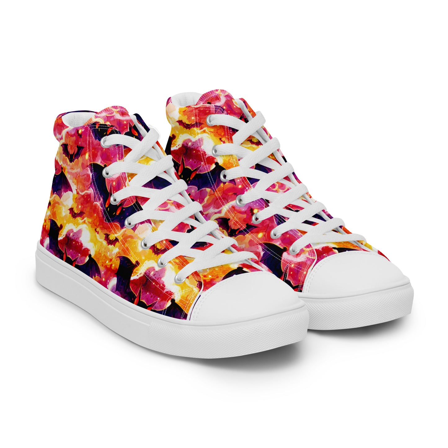 Women’s high top canvas shoes