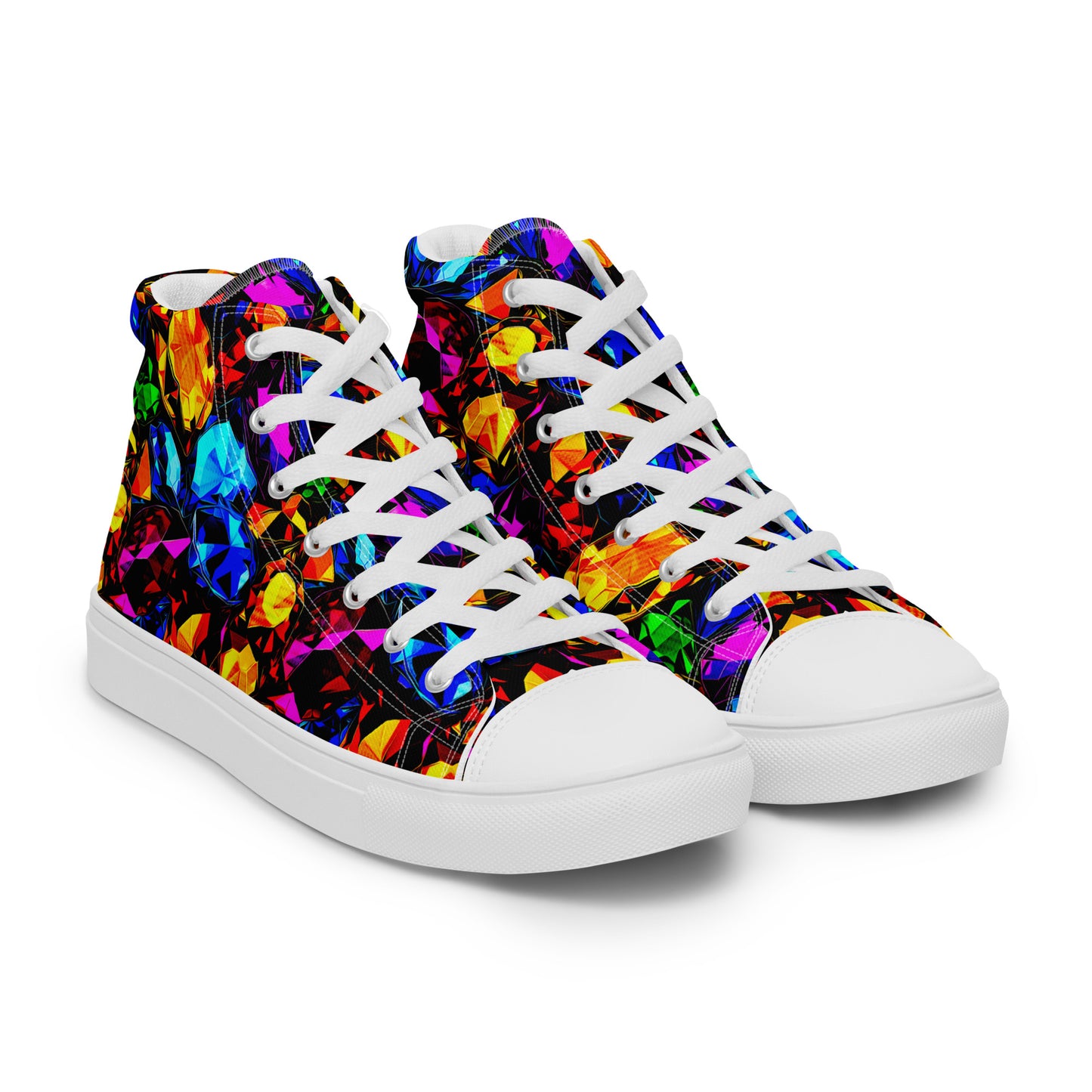 Women’s high top canvas shoes