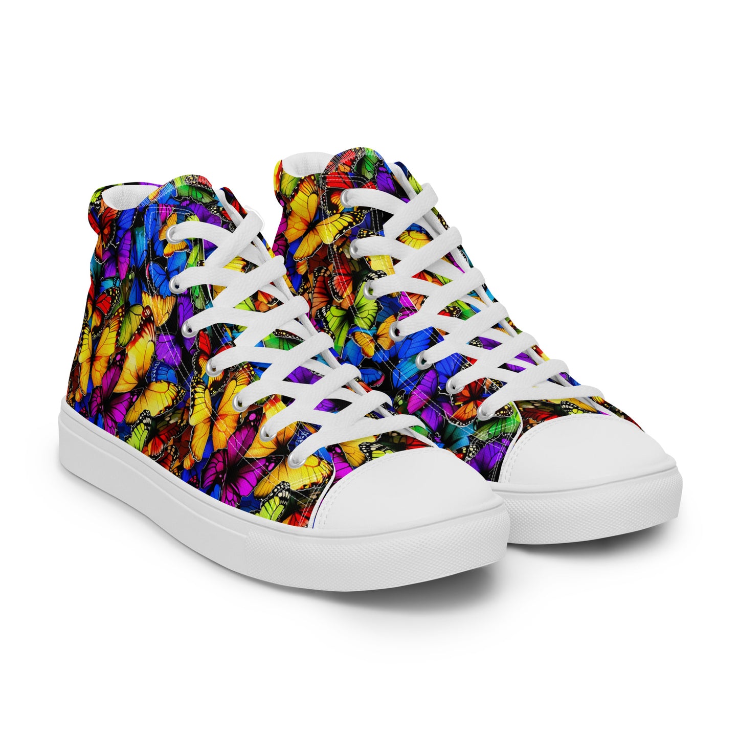 Women’s high top canvas shoes