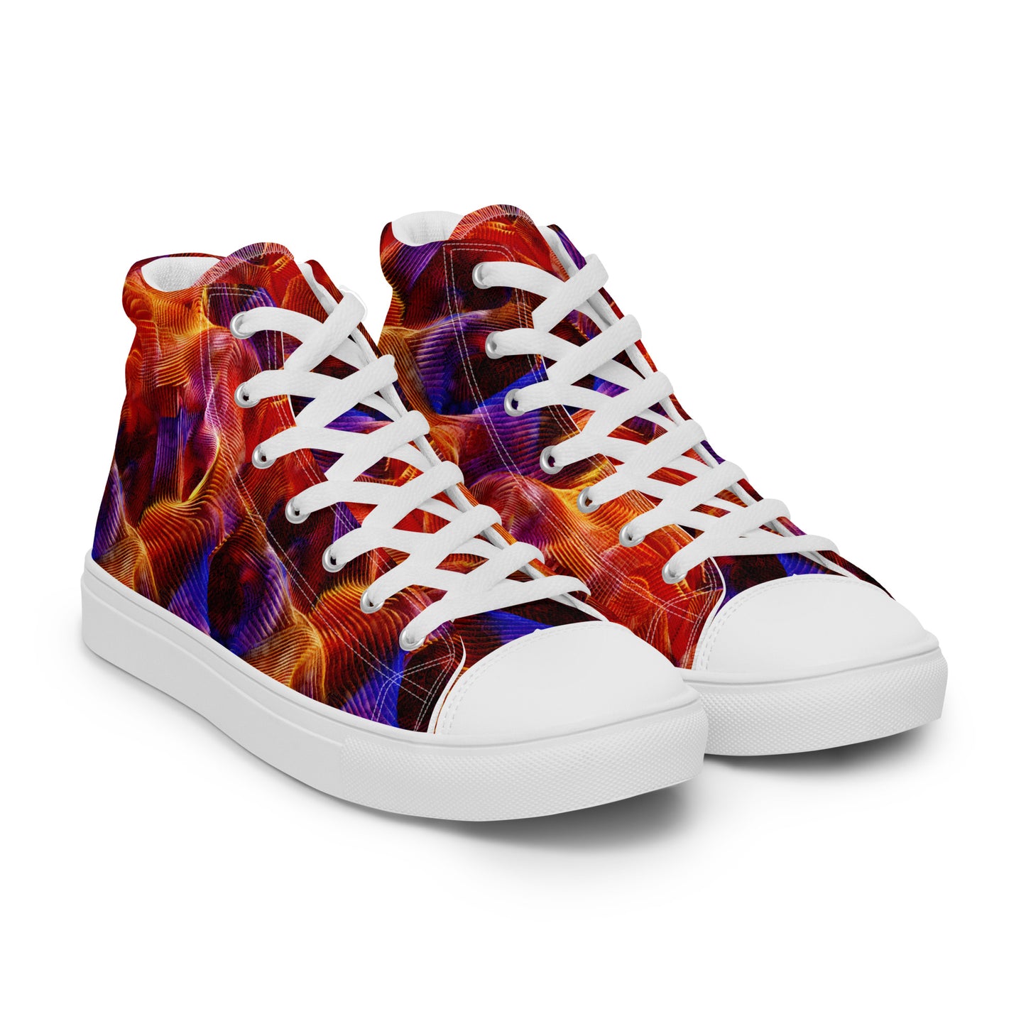 Women’s high top canvas shoes